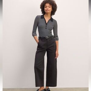Everlane The Utility Wide-Leg Pant, size 8